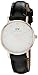 Daniel Wellington Women's 0901DW Sheffield Analog Quartz Black Leather Watch