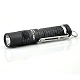 GranVela Keychain Flashlight AAA 360 Lumen IPX-8 Waterproof Portable Cree LED Torch Light with 4 Modes