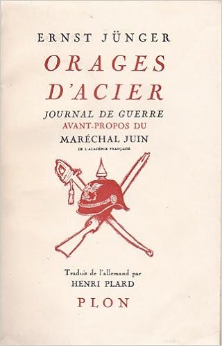 Amazon Fr Orages D Acier Journal De Guerre Nouvelle Traduction De Henri Piard Avant Propos Du Marechal Juin Junger Ernst Plard Henri Livres