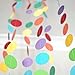 My Lifestyle 26Ft Set of 2 Rainbow Circle Paper Garland for Room Party Decorations Backdrop