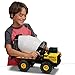 Tonka Steel Cement Mixer Vehicle, Yellow, Black, White