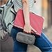 ROYLIVE Pencil Case multi-slot pens cases, Big Larger Capacity Pencil Bag Holder Pen Pouch Student Stationery Makeup Organizer, Dual Zipper | Handy College Middle School & Office Supplies - Grey