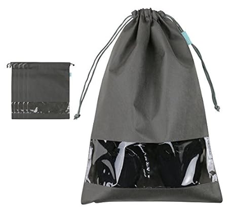 Reise-Schuh-Aufbewahrungsbeutel, staubdichte Gepäckschuhe Organisationstasche, Closet Attic Saisonale Schuhbeutel, 5er-Set, D