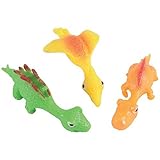 Lot Of 12 Assorted Dinosaur Stretchy Finger Slingshot Toys