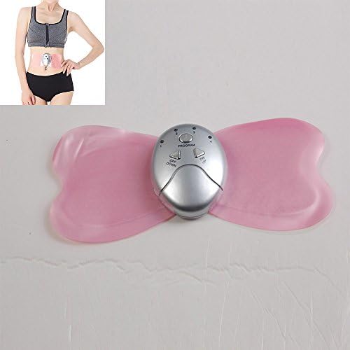 GOODOT Magic Stickers Portable Mini Cordless Massager Intelligent Electronic Massage Stick, Electronic Pulse Muscles Stimulator Vibration Pad, Suitable For Office, Rest, Travel, Fitness