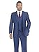 Mens Tight Slim Fit Notched Lapel 3 Piece Suit with Regular-Cut Jacket by Taheri