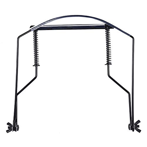 Raitron Metal Harmonica Mouth Organ Holder Harmonica Neck Stand Bracket for 10 Hole Harmonicas Hands Free Playing - Quarkscm