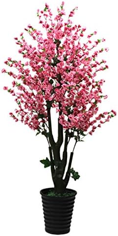 軽量人工花 人工桃の花の木の家の風景植物盆栽の装飾の大きい鉢植えの植物 装飾 色 Size ストア ピンク One Size 軽量人工花 人工桃の花の木の家の風景植物盆栽の装飾の大きい鉢植えの植物 装飾 色 Size ストア ピンク One Size