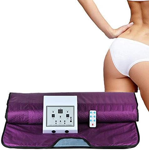 Infrared Steam Blanket Digital, Heated Sauna Spa Body Shaper Slimming Tool for Personal Anti Ageing Relieve Physical Fatigu Fauay