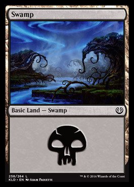 Magic: the Gathering - Swamp (258/264) - Kaladesh - Foil