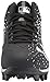 Under Armour Men's Leadoff Mid RM Baseball Cleats, Black/White V1, 10