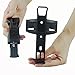 Onedayshop Bike bicycle water bottle cage quick release Adjustable Rotating water holder cage Rack cage (Black)