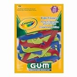 G-U-M Crayola Childrens Flossers (assorted colors) 40 ct (Quantity of 9)
