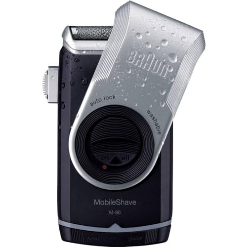 Photo 1 of Braun Pocket M90 Rasierer Stainless Steel Battery Powered Shaver