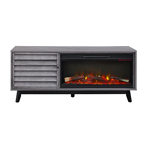 Best Ameriwood Home Parsons Electric Fireplace Tv Stand