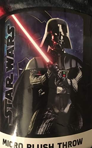 Disney Star Wars Darth Vader 48x60 Inches Size Micro Plush Blanket Light Saber Strike