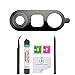 OmniRepairs Rear Facing Glass Camera Lens Replacement for LG G5 Model (H820, H830, H840, H848, H850, H860, VS987, LS992) with Adhesive and Repair Toolkit