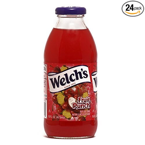 Welch's 100% Juice Apple glass 16oz (041800236008)