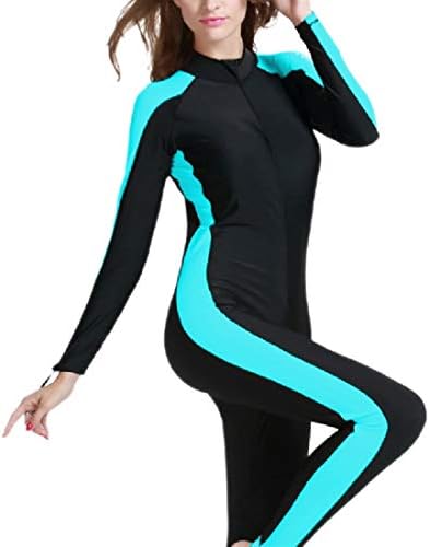 ChengZhong Womens Full Body Skins Diving Padded Playsuits Footed Swimsuits