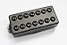 Seymour Duncan SH-8b Invader Bridge Humbucker Pickup – 7-String Black Metal