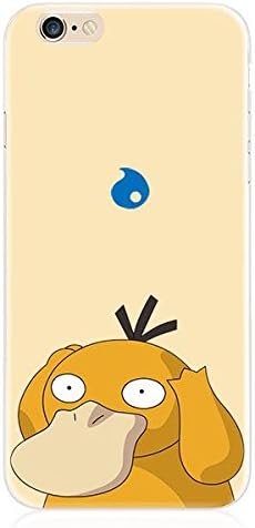 iPhone 6/6s Pokemon Silicone Case / Psyduck Gel Cover for Apple iPhone 6S 6 / Screen Protector & Cloth / iCHOOSE