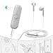 BT Adapter Bluetooth Dongle for Headphones Stereo Car, ULBRE Wearable Low Latency Audio Receiver w Clip n Microphone, Wireless Portable 3.5mm Aux Kit for Earphone, Headset, Speaker, Sport, Answer Call