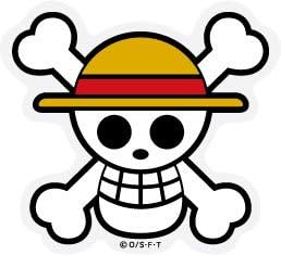 Amazon Ops 64 麦わらドクロ One Piece ワンピース パンソンワークスコラボステッカー ミニステッカー ワンピース公式グッズ アニメ 萌えグッズ 通販