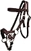 Nylon Side Pull Bitless Horse Bridle With Padded Non-slip Noseband