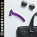 SPORTSHEETS - Please Silicone Strap-On Dildo (Purple Pearl, 5 Inch)