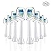 Sonioral Replacement Brush Heads Sonic Toothbrush Compatible Philips Sonicare Electric Toothbrush Diamond Clean Plaque Control Gum Health 8 Pack Blue