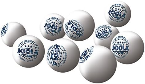 JOOLA Unisex Adult FLASH *** WHITE 40+ 72 Tt-balls - White