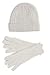 Fishers Finery Women's 100% Pure Cashmere Hat & Glove Set with Exquisite Box