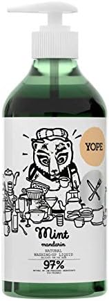 Washing-Up Liquid Mint and Mandarin 750 ML by Yope