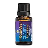Focus Essential Oil Blend - Clarity by HopeWind - 100% Pure Aromatherapy Therapeutic Grade, Undiluted - Natural Brain Aid, Mental Aid