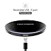 Fast Wireless Charger,Toward Slim Qi Wireless Charging Pad USB-C Qi Charger for Samsung Galaxy Note8 S8 S8+ S7 Edge S7 Note5 S6 Edge+, Wireless Charger for iPhoneX,iPhone8,8 Plus,No AC Adaptor