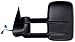 Fit System 62076G Chevrolet/GMC/Cadillac Driver Side Replacement Heated Towing Mirror with Turn Signal and Dual Glass