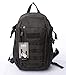 X-Freedom 10L Military backpack Mini Daypack Tactical Assault Pack MOLLE Backpack Rucksack Summer Winter Small Backpack Student School Bag for Hiking Hunting Camping Trekking Travel (Black)