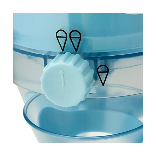 Sensio Home Snow Cone Maker Machine, Crushed Ice, Slushie Cocktail Maker- Kid Friendly Shaved Ice Machine with 2…