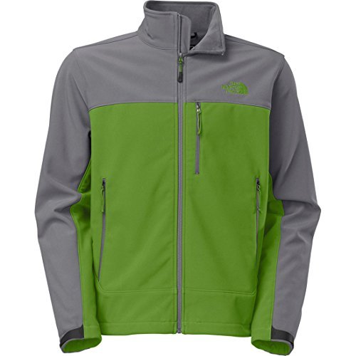 The North Face Men's Apex Bionic Softshell Jacket (X-Large, Adder Green/Sedona Sage Grey)