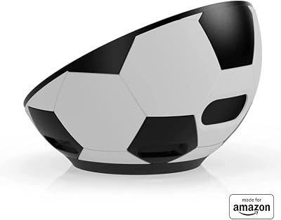 MISSION CABLES Soccer Ball Stand for Echo Dot 4th 5th Generation