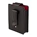 deckR Single Deck Playing Card Case - 100% Leather with Belt Clip Holster