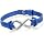 JewelryWe Infinity Partnerarmband Aus Edelstahl – Gravur Möglich, Schwarz & Rosegold, Für Paare & Freundschaft