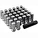 GDSMOTU 32 Bulge 7-Spline Wheel Lug Nuts for 14x1.5 Studs for 1999-2016 for Escalade 2008-2016 for Sequoia Pickpus Trucks 2