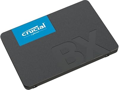 Crucial BX500 500GB SATA 2.5-inch 3D NAND Internal SSD Drive Black