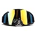 4-FQ Motocross Goggles Dirt Bike Goggles Adult PU Resin Motorcycle Goggles Windproof ATV Goggles Dustproof CRG Sports Riding Goggles Scratch Resistant Racing Goggles Ski Goggles