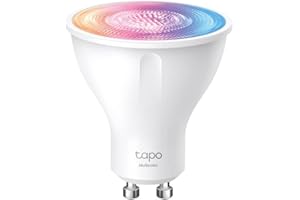 Tapo Smart GU10 LED Bulbs, Wi-Fi Multi-Color LED Spotlight Bulbs, Dimmable, White Tunable, RGB, Remote Control, Energy Saving