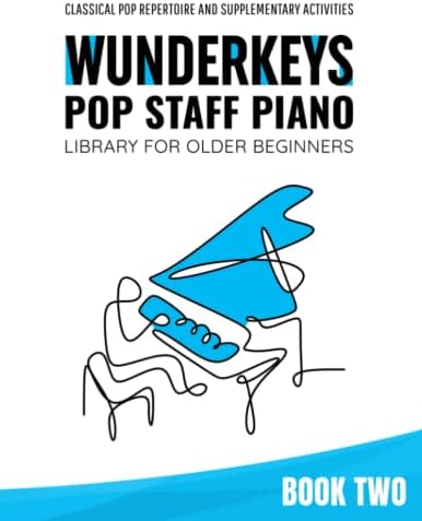 WunderKeys Pop Staff Piano Library For Older Beginners, Book Three