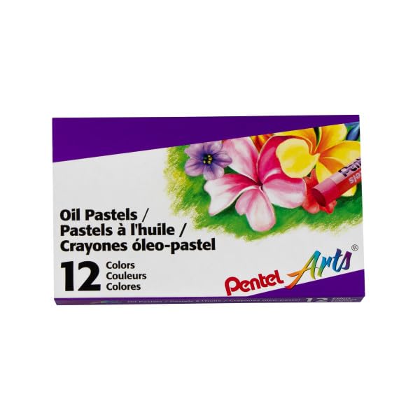 Pentel Oil Pastel Set (Pack of 12)