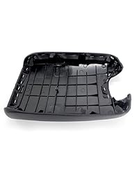 Ezzy Auto Funda de piel sutura cubre apoyabrazos para 2008 2009 2010 2011 2012 Honda Accord cubierta cubre tablero central, Negro