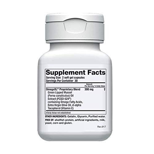 OmegaXL® 60 Count Omega 3 Essential Fatty Acids Ultra Effective